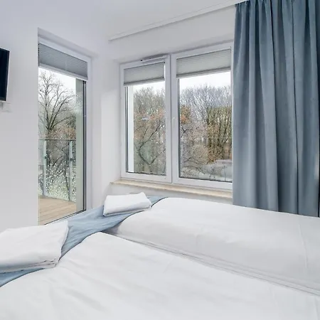 Apartament Faro Nadmorskie Tarasy Baseny W Cenie Pools Inklusive 100m From The