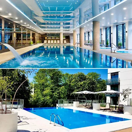 Faro Nadmorskie Tarasy Przy Latarni I Molo Baseny, Sauny, Fitness I Parking W Cenie Apartment *