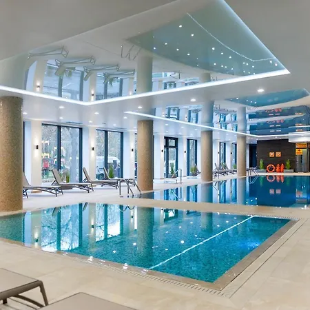 Faro Nadmorskie Tarasy Baseny W Cenie Pools Inklusive 100m From The