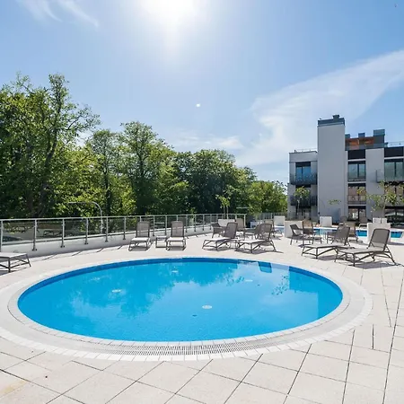 Faro Nadmorskie Tarasy Baseny W Cenie Pools Inklusive 100m From The Apartament