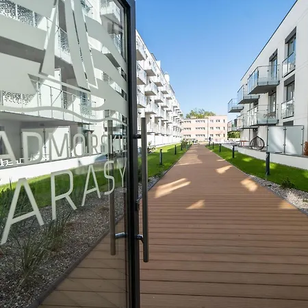 Apartament Faro Nadmorskie Tarasy Baseny W Cenie Pools Inklusive 100m From The